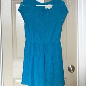 UO Coincidence & Chance Electric Blue Dress. Large